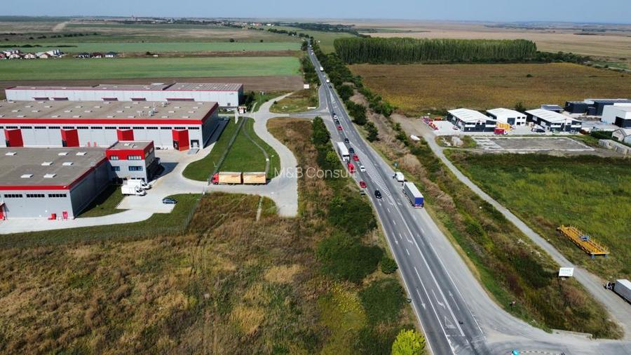 Parcele de teren de vanzare- PUZ industrial - Sanandrei - 7