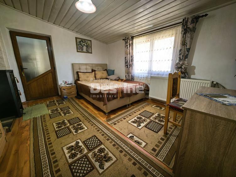 Casă 4 camere 90 mp mobilată + beci, anexe și 720 mp curte - 9