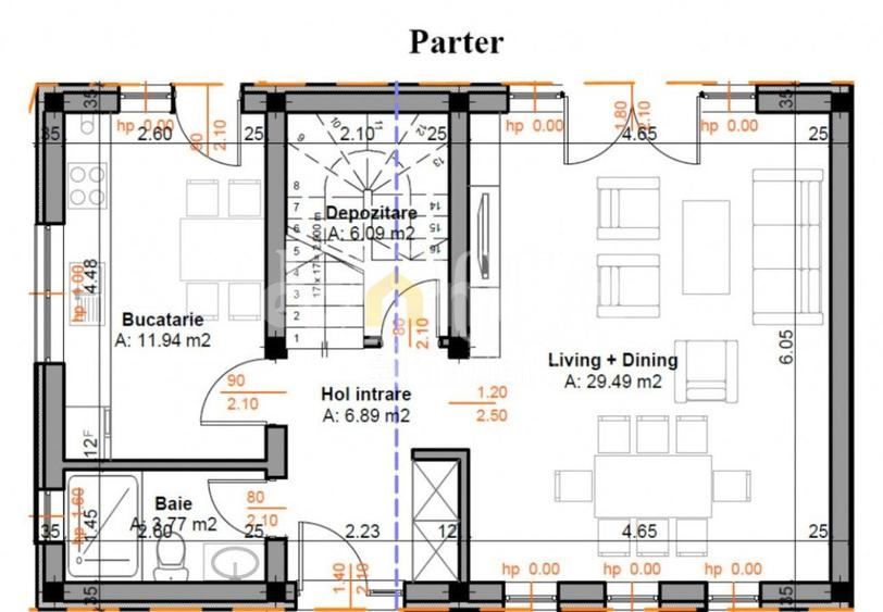 Duplex modern cu priveliste