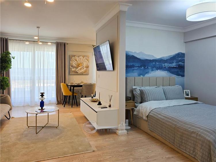 Apartament 1 camera, 46,29 mp – design modern & finisaje premium | 0% comision