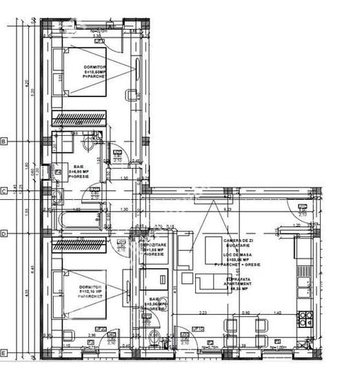 Apartament cu 3 camere si 2 bai in zona Doamna Stanca