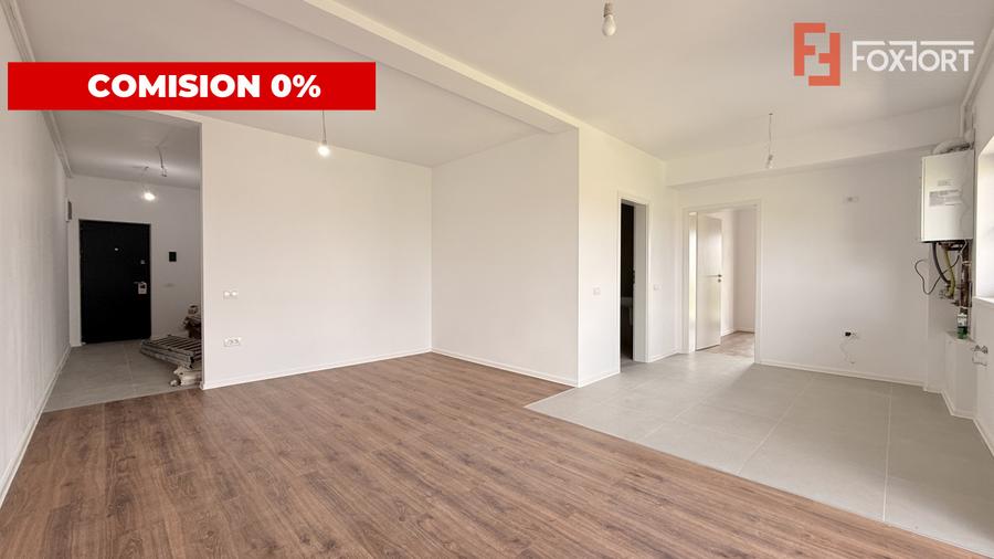 Comision 0% Apartament de vanzare, 2 camere + doua terase - Mosnita Noua
