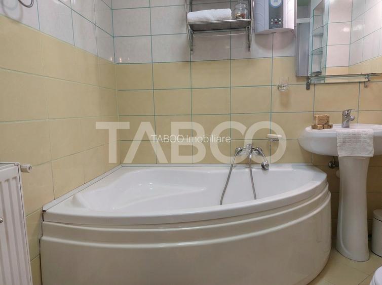 Apartament 55 mpu mobilat utilat 3 camere 2 balcoane pivnita Cisnadie - 8