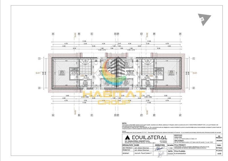 Casa individuala in calcan P+1+ pod, zona centrala Popesti Leordeni - 17