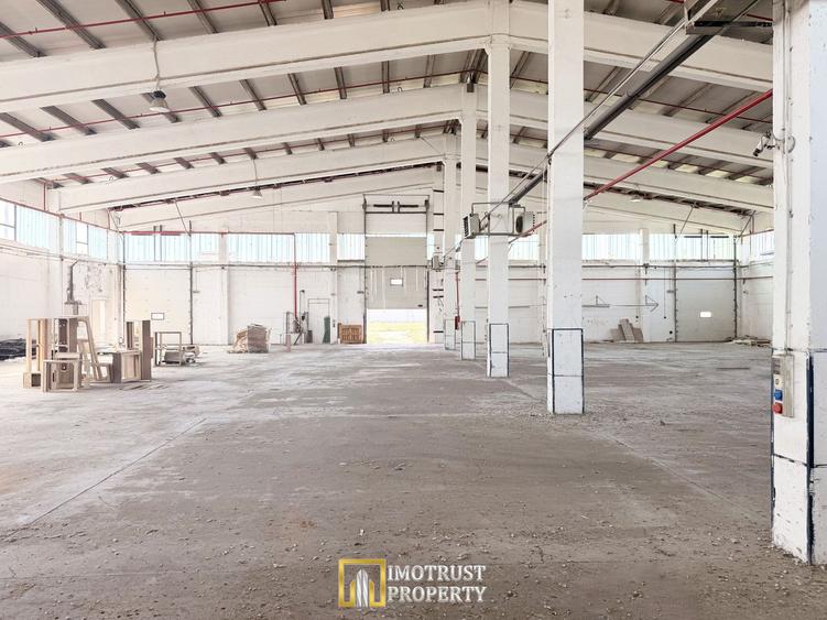 Hala industriala de inchiriat în Arad – 1.354 mp, acces TIR