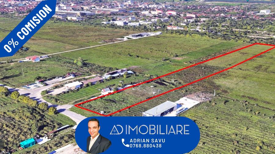 Vânzare teren comercial / industrial situat pe strada Narciselor , Târgu-Jiu