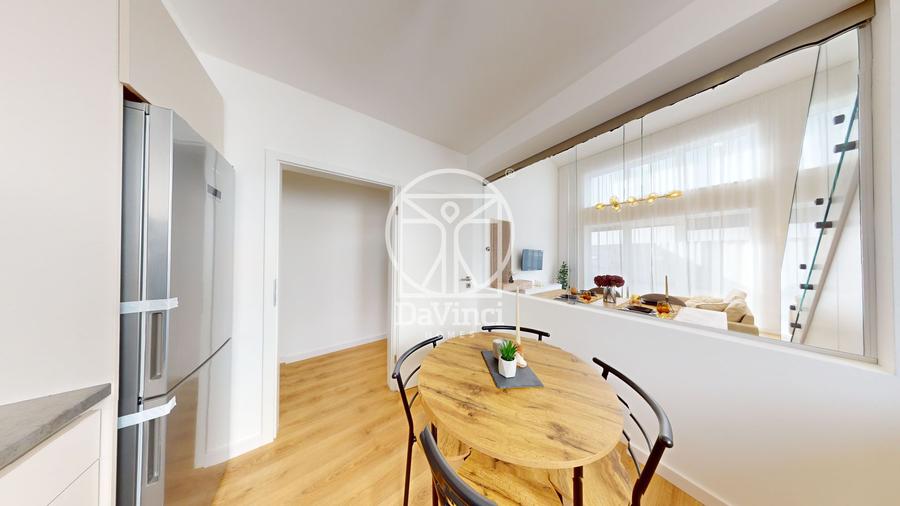 Direct dezv. -Penthouse 4 camere + terasa, mobilat complet, intabulat