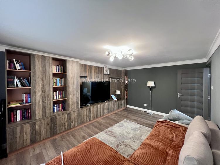 Apartament modern, 3 camere, 70 mp, mobilat, utilat - zona Dambovita - 3