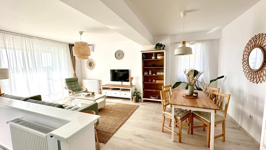Apartament cu 2 camere si piscina Otopeni