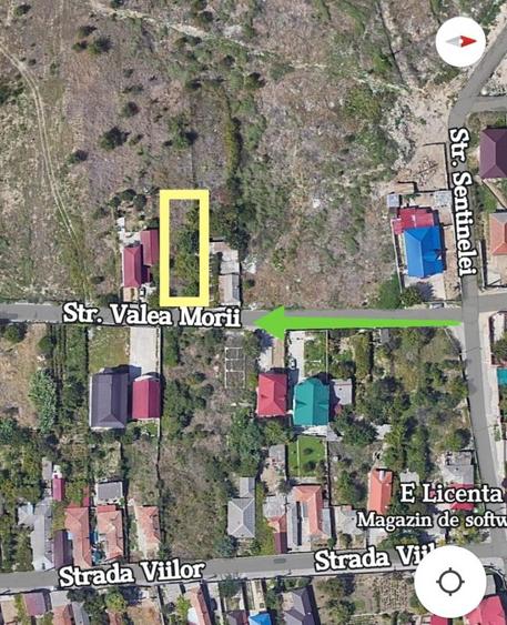 Vânzare Exclusivă Teren Palazu Mare 500 mp. zona liniștită