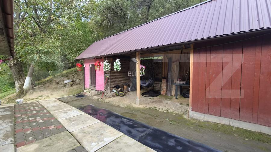 Casa 3 camere, 55 mp, teren 23.000 mp, zona pitoreasca-Poiana Marului - 4