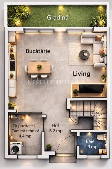Vânzare vilă 5 camere direct dezvoltator P+2 + 3 terasă Tva inclus !!! - 11