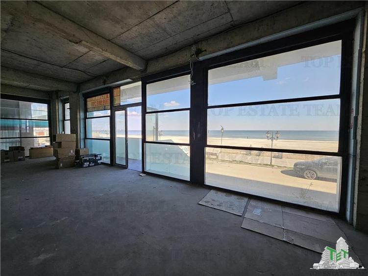 SPATIU COMERCIAL MAMAIA NORD PRIMA LINIE, VEDERE FRONTALA LA MARE, ZONA DE TRAF