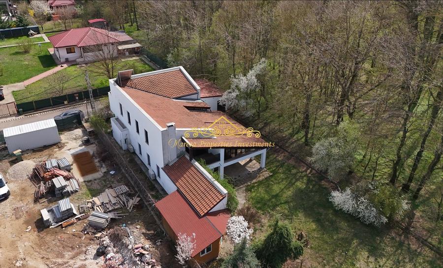 Vila 6 camere Corbeanca, lângă padure, teren 1000 mp