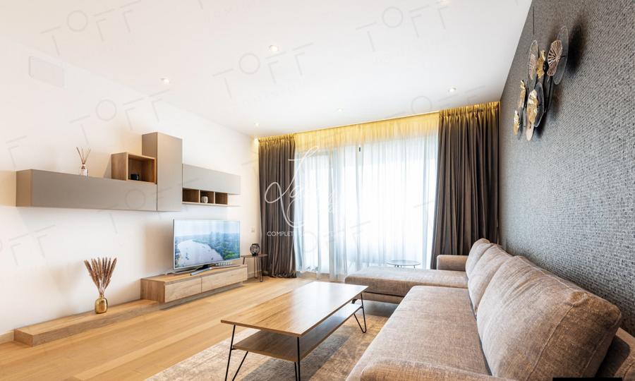 One Herastrau Plaza, 3 camere complet mobilat cu parcare subterana