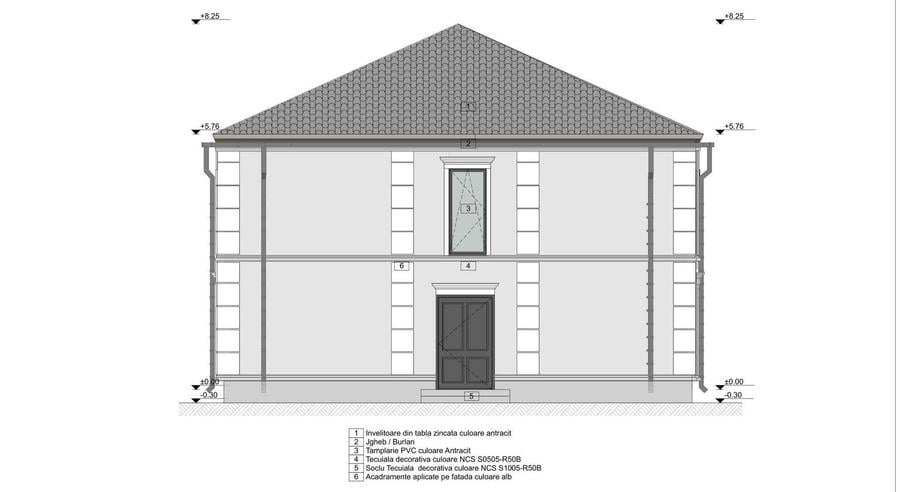 Casă premium la cheie – Zona Lipovei | teren 375 mp
