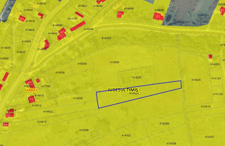 4.168 mp teren extravilan in Dealul Viilor