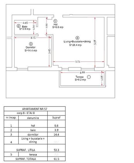 APARTAMENT NOU, OCUPABIL IMEDIAT, COMISION 0%