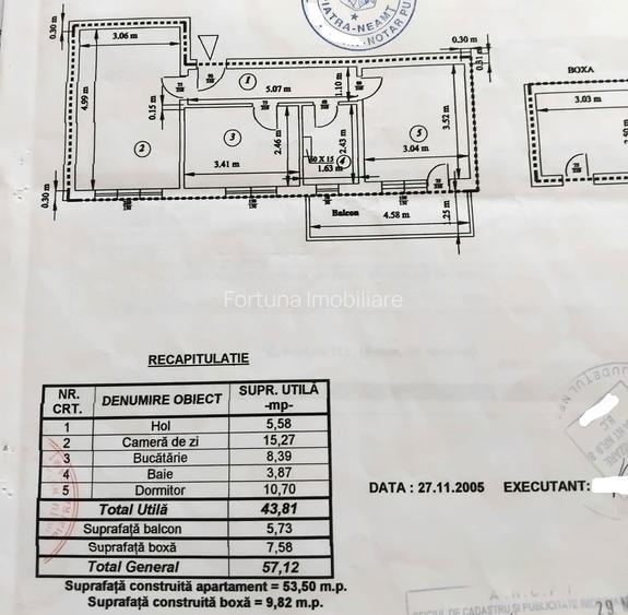 Apartament 2 camere, echipat complet, etaj 2, boca,Central- Scoala nr.2-Spital - 17