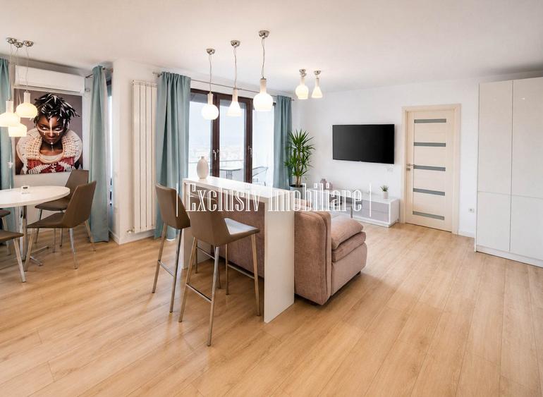 Vedere la Lac! Apartament cu 2 bai - Plaja Reyna - Parcare Privata Acoperita