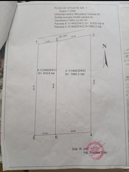 Teren superb vis a vis notariat Iulia Paduraru