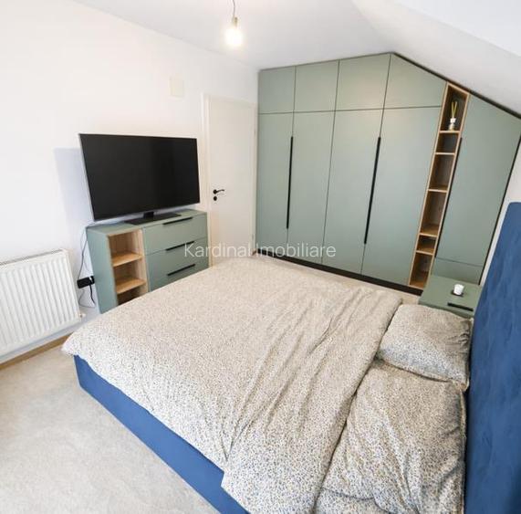 Vanzare casa moderna 4 camere,2 bai mobilata utilata la cheie Sacele - 17