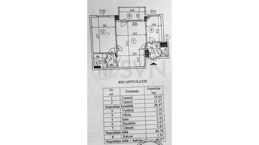 REA1027540 Apartament 2 camere I Metrou Piata Romana I De vanzare