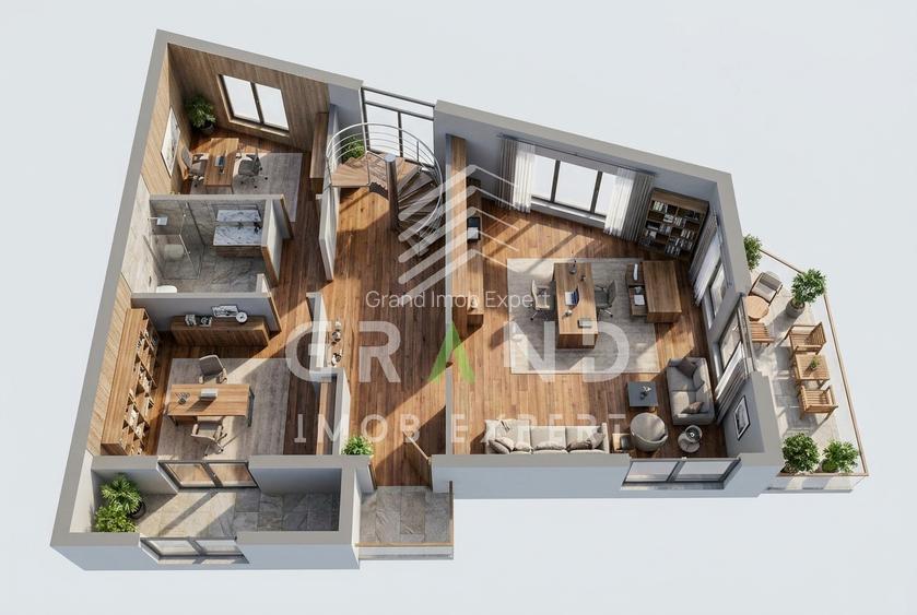 Hală multifuncțională+spații administrative/de locuit 558mp | Iris–Piața 1 Mai - 2