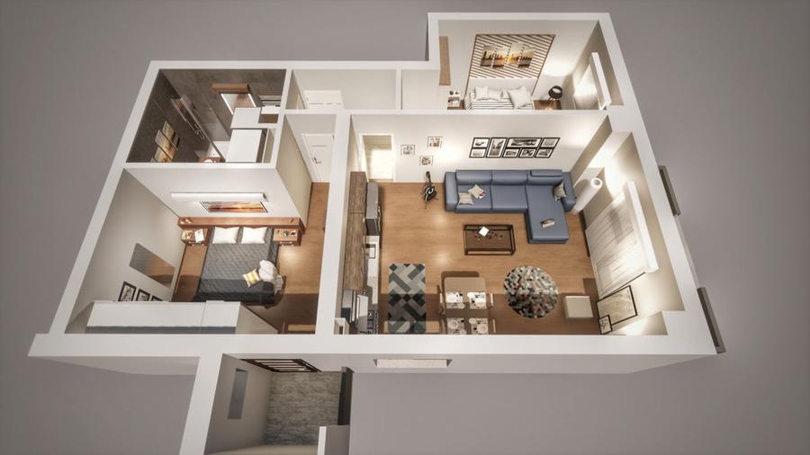 Comision 0%! Apartament 2 camere decomandat Calea Surii Mici
