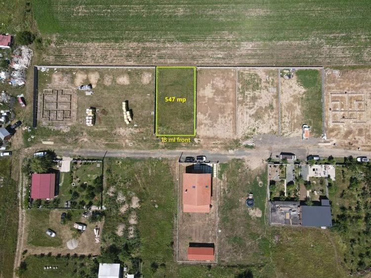 Teren ideal pentru casa – Moșnița Nouă | 547 mp | Comision 0% - 73.000