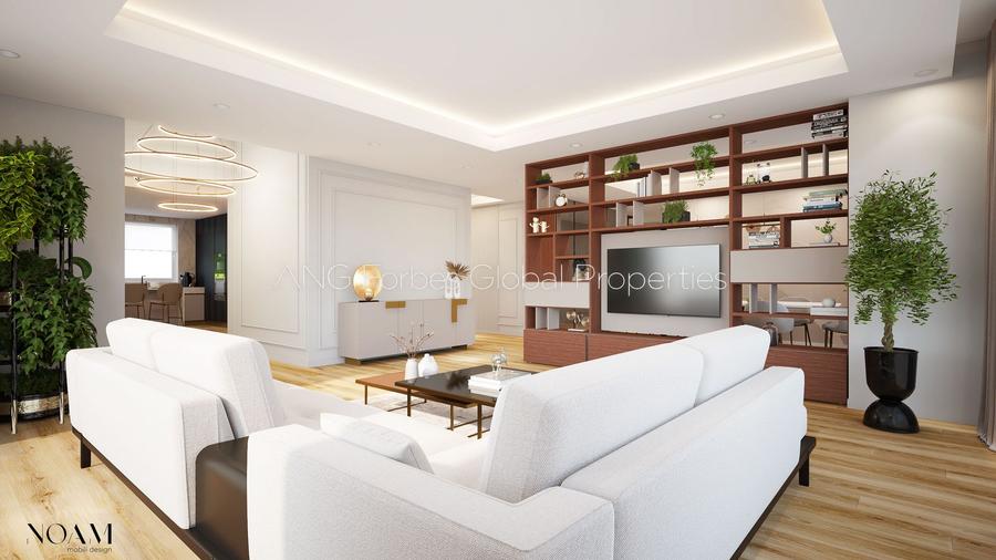 Apartament Exclusivist cu Vedere către Lacul Floreasca | 4 Camere | 216 MP | Bou