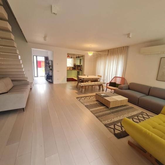 Vilă elegantă, complet mobilată, cu grădină | Tunari | 0% Comision