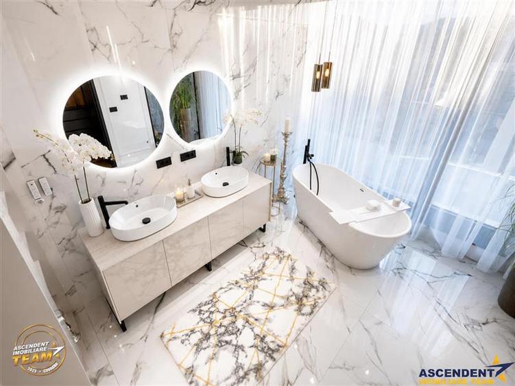 Deasupra Brasovului, penthouse spectaculos,420 mp, rooftop privat, panorama oras