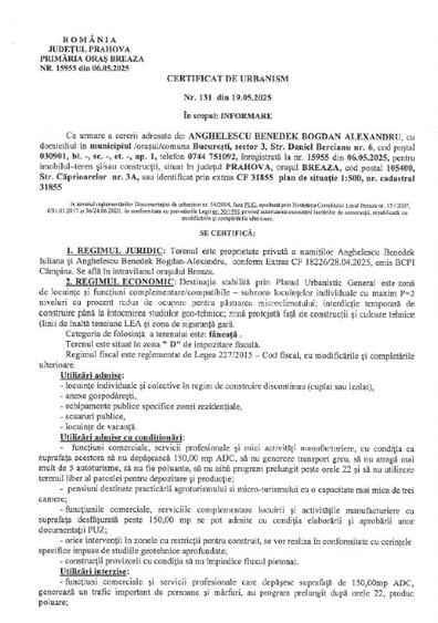 TEREN DN1 CU ACCES DUBLU