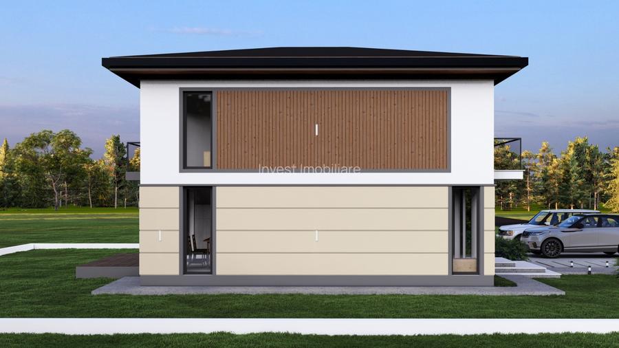 CASA INDIVIDUALA , 4 CAMERE, 2 BAI, 500 mp teren, MOLDOVA MALL - 5