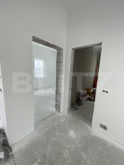 Casa pe un nivel, 120 mp utili, 580 mp de teren, Bistrita