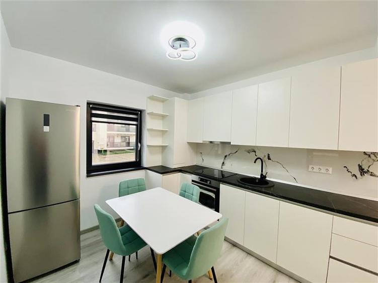Ap. 2 camere si gradina, mobilat si utilat modern, zona D. Stanca