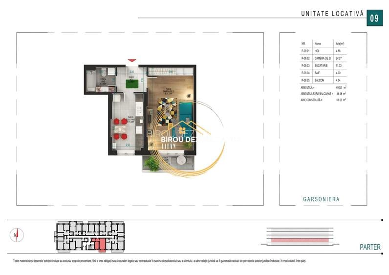 Invesitie Parcare bonus Titan Pallady Bloc boutique Vedere libera - 5