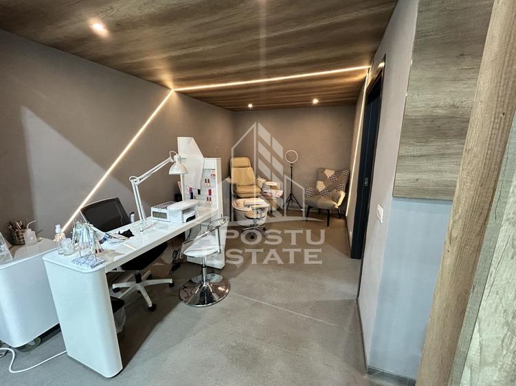 Spatiu comercial SAD, de inchiriat, amenajat modern, parcare Ghiroda.