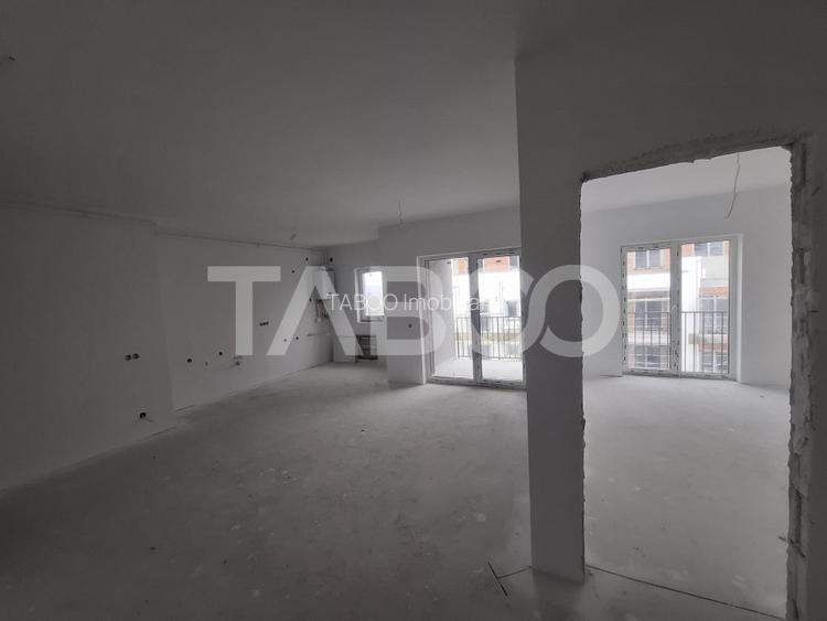 Penthouse 107 mp utili 2 terase 32 mp fiecare zona Turnisor Sibiu - 7