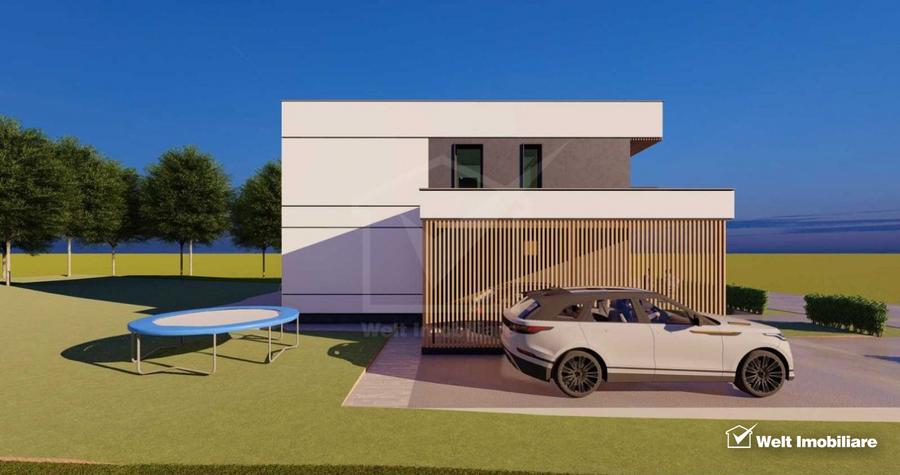 Casa individuala, 5 camere, 152 mp utili, 737 mp teren, cart. Sopor