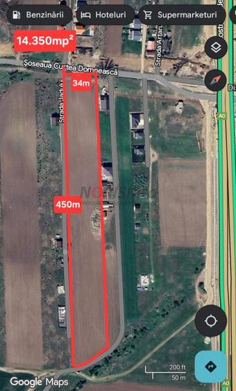 Terenuri Domnesti - 500mp -> 4 Ha