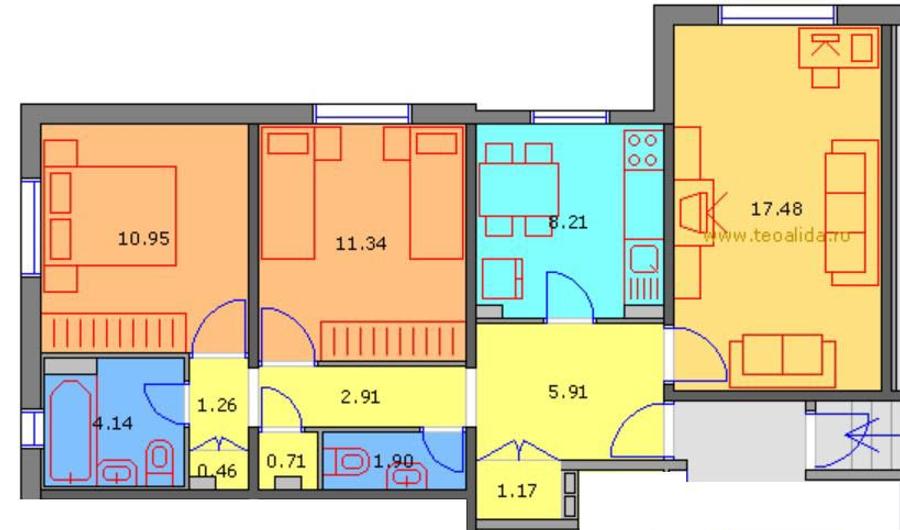 Berceni-Panselelor-Apartament de 3 camere -Smart Home
