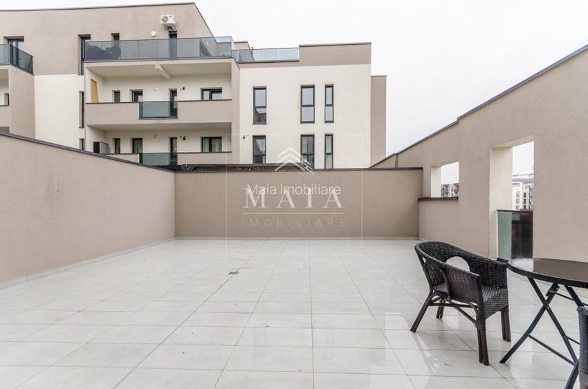 Apartament 2 camere, terasa generoasa de 45 mp, parcare, central - 10