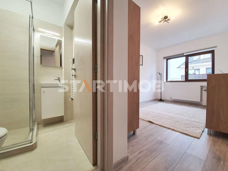 Apartament mobilat 3 camere cu parcare subterana