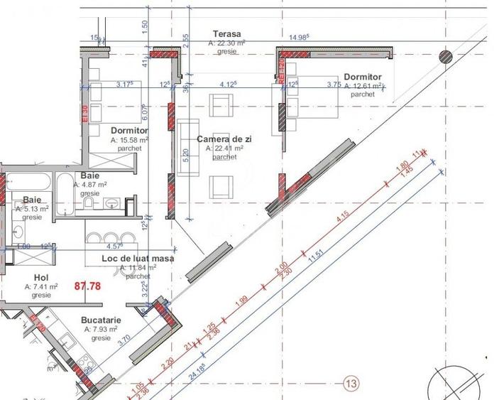 Apartament 3 camere de vanzare in Intre Lacuri, Cluj Napoca
