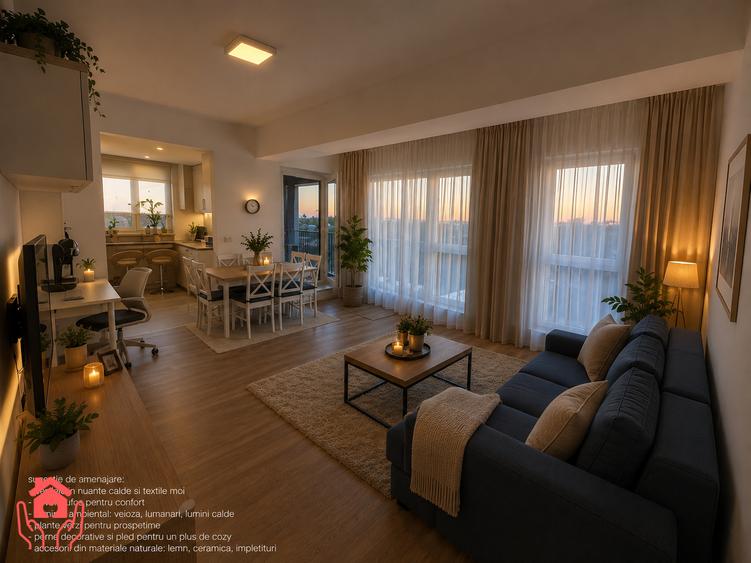 PIPERA PLAZA (Catted Pipera)-2 camere, parc privat, parcare, boxa, COMISION 0%!