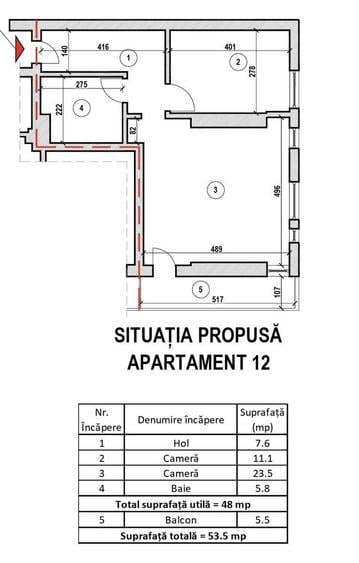 APARTAMENT 2 CAMERE | BLOC NOU