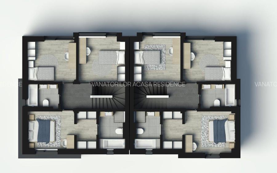 Vila D8 Premium | Vânătorilor Acasă Residence, Mogoșoaia - 1