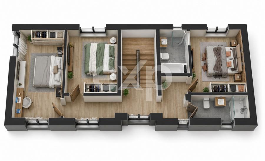 Casă nouă, curte, 2 parcări · Tractorul Brașov · 363.000 € TVA inclus